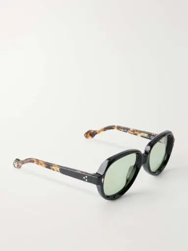Jacques Marie Mage + Lou Lou De La Falaise Louise Aviator-style Acetate Sunglasses | Thumbnail 3