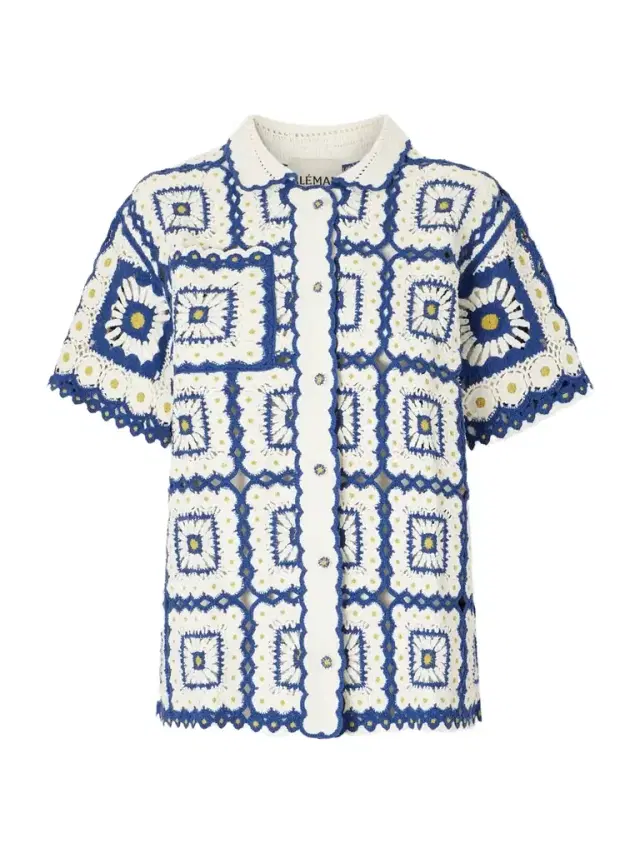 Dolly Crochet Cotton Shirt