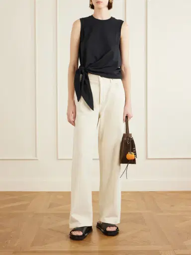 JW Anderson Fussbett Leather Slides | Thumbnail 4 JW Anderson Fussbett Leather Slides | Thumbnail 4