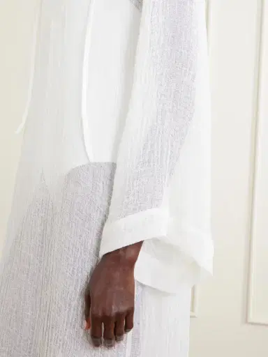 Lisa Marie Fernandez Linen-blend Coverup | Thumbnail 4