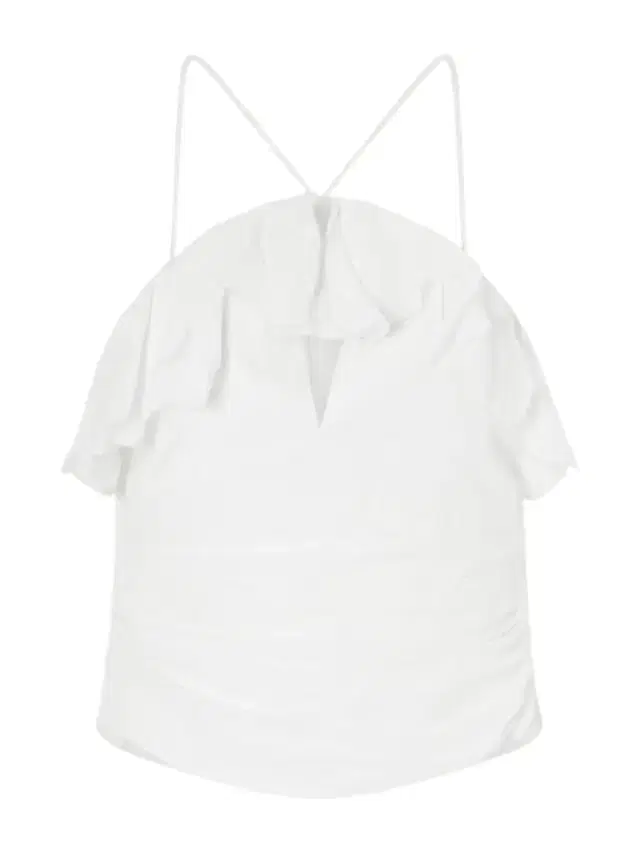 Djimia Ruffled Cotton-blend Tank