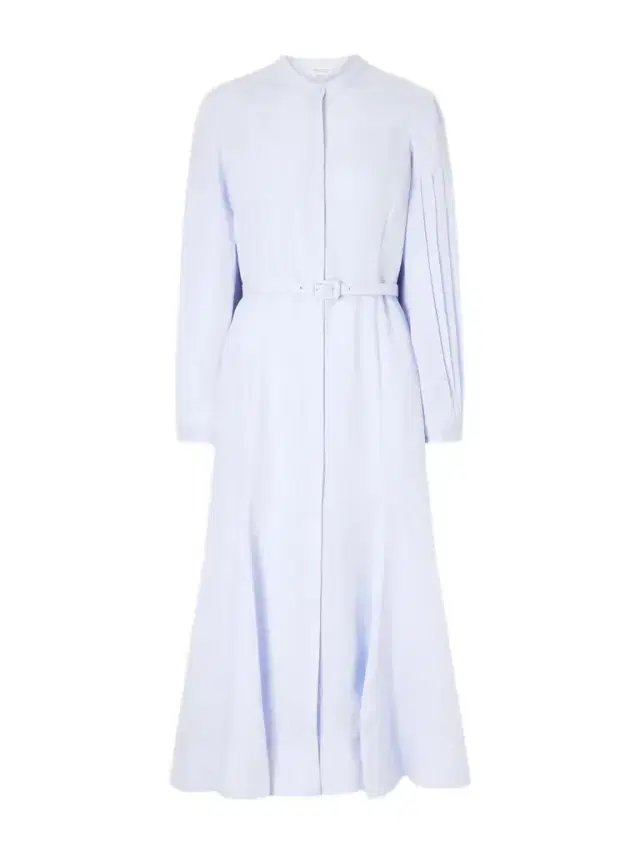 Gabriela Hearst Lydia Belted Linen Midi Dress