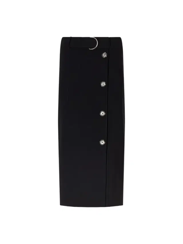 Proenza Schouler Carine Belted Crepe De Chine Midi Skirt