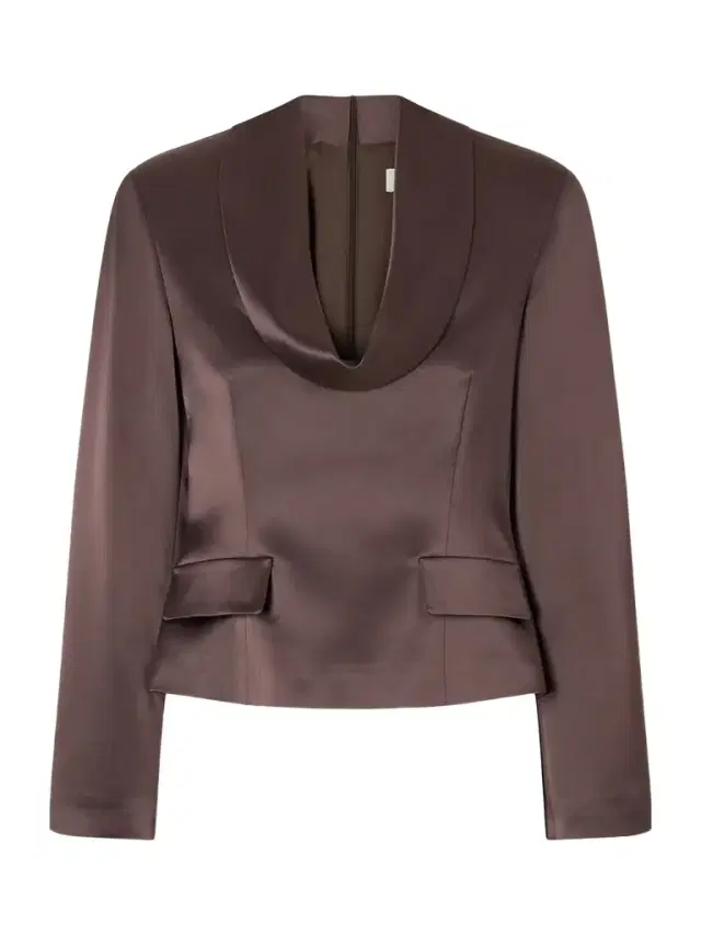 VIOLANTE NESSI Kendal Satin Blouse