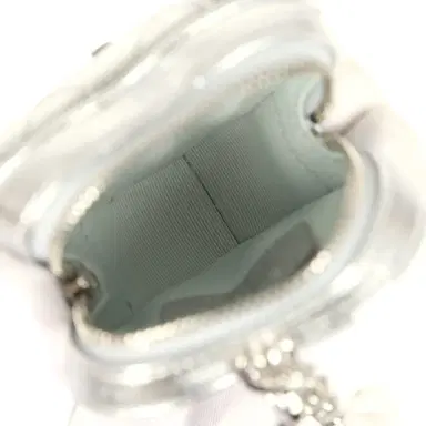 Chanel Chanel CC In Love Mini Heart Bag Charm Silver Metallic Lambskin Silver Hardware | Thumbnail 7 Chanel Chanel CC In Love Mini Heart Bag Charm Silver Metallic Lambskin Silver Hardware | Thumbnail 7