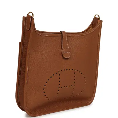 HERMÈS Hermes Evelyne III PM Gold Clemence Gold Hardware | Thumbnail 2