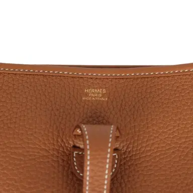 HERMÈS Hermes Evelyne III PM Gold Clemence Gold Hardware | Thumbnail 7