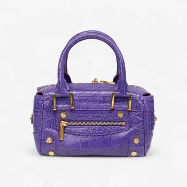 Chopard Chopard Baby Caroline Purple Shiny Alligator Leather Handbag by The Solist | Thumbnail 2 Chopard Chopard Baby Caroline Purple Shiny Alligator Leather Handbag by The Solist | Thumbnail 2