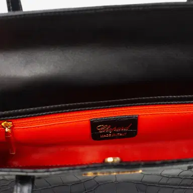 Chopard Chopard Jour Impériale Mini Black Alligator Leather Bag by The Solist | Thumbnail 4 Chopard Chopard Jour Impériale Mini Black Alligator Leather Bag by The Solist | Thumbnail 4