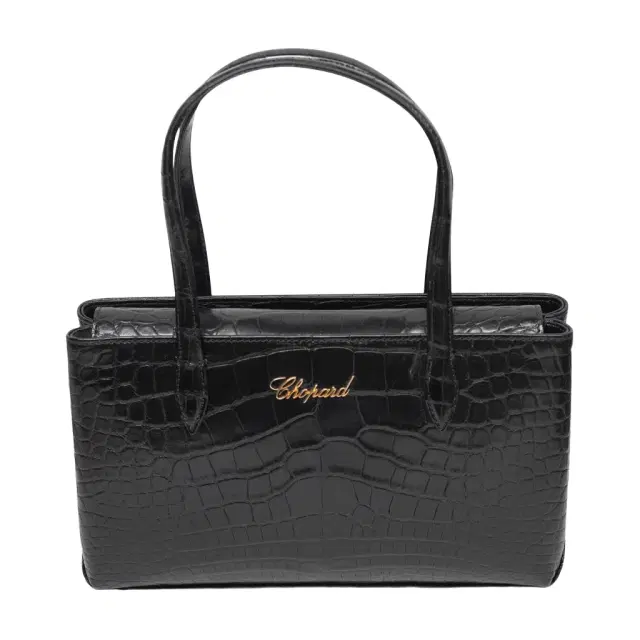 Chopard Chopard Jour Impériale Mini Black Alligator Leather Bag by The Solist