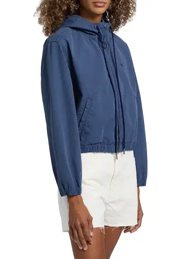 Nili Lotan Women's Clyde Hooded Cotton Windbreaker | Thumbnail 4 Nili Lotan Women's Clyde Hooded Cotton Windbreaker | Thumbnail 4