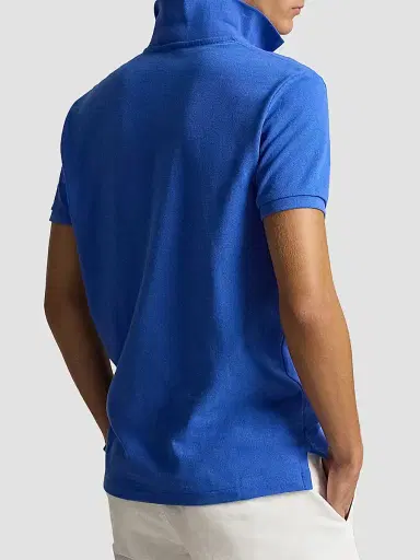 Polo Ralph Lauren Men's The Iconic Mesh Polo Shirt - New Iris Blue - Size XXL | Thumbnail 3