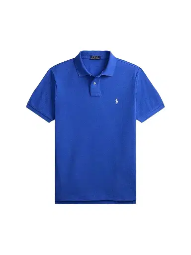 Polo Ralph Lauren Men's The Iconic Mesh Polo Shirt - New Iris Blue - Size XXL | Thumbnail 1