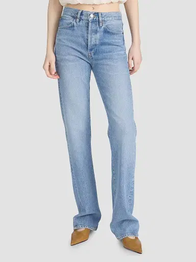 Frame Women's The Vertical Straight-Fit Jeans | Thumbnail 3 Frame Women's The Vertical Straight-Fit Jeans | Thumbnail 3
