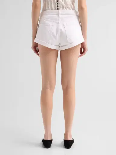 Frame Women's The Darling Denim Shorts | Thumbnail 3 Frame Women's The Darling Denim Shorts | Thumbnail 3