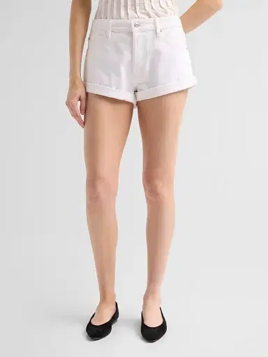 Frame Women's The Darling Denim Shorts | Thumbnail 4 Frame Women's The Darling Denim Shorts | Thumbnail 4