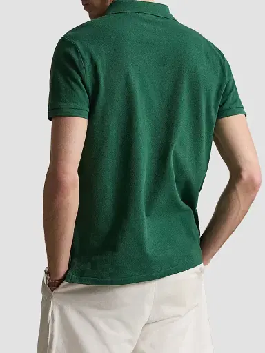 Polo Ralph Lauren Men's The Iconic Mesh Polo Shirt - New Forest - Size XXL | Thumbnail 3 Polo Ralph Lauren Men's The Iconic Mesh Polo Shirt - New Forest - Size XXL | Thumbnail 3