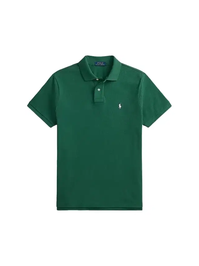 Polo Ralph Lauren Men's The Iconic Mesh Polo Shirt - New Forest