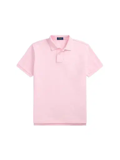 Polo Ralph Lauren Men's The Iconic Mesh Polo Shirt - Bath Pink - Size XXL | Thumbnail 1 Polo Ralph Lauren Men's The Iconic Mesh Polo Shirt - Bath Pink - Size XXL | Thumbnail 1