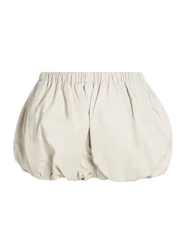 LAMARQUE Women's Daisy Leather Bloomer Shorts | Thumbnail 1