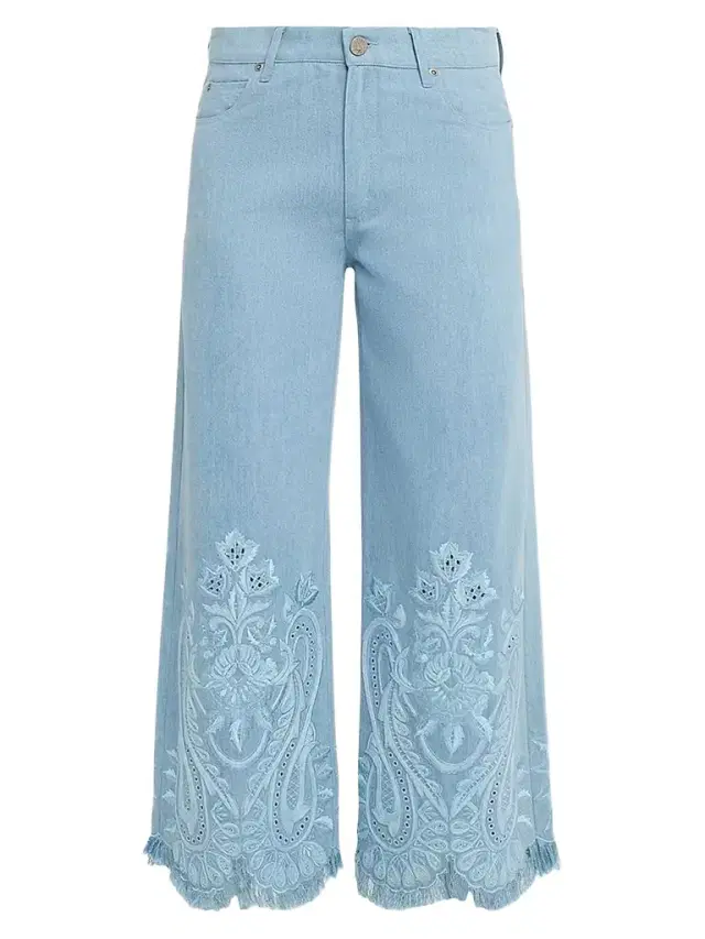 Kobi Halperin Women's Marigold Embroidered Jeans - Medium Indigo