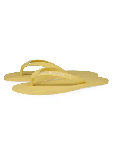 Christian Louboutin Men's Summer Rubber Thong Sandals - Vanilla - Size 12 | Thumbnail 2 Christian Louboutin Men's Summer Rubber Thong Sandals - Vanilla - Size 12 | Thumbnail 2