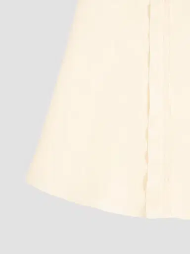 Valentino Garavani Women's Couture Linen Skirt - Vanilla - Size 6 | Thumbnail 6 Valentino Garavani Women's Couture Linen Skirt - Vanilla - Size 6 | Thumbnail 6
