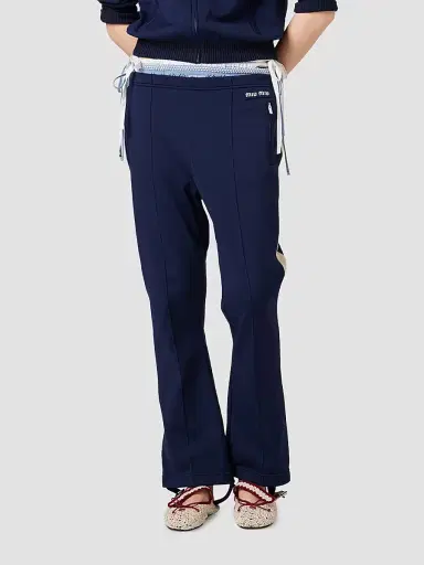 Miu Miu Women's Technical Fabric Pants | Thumbnail 2 Miu Miu Women's Technical Fabric Pants | Thumbnail 2