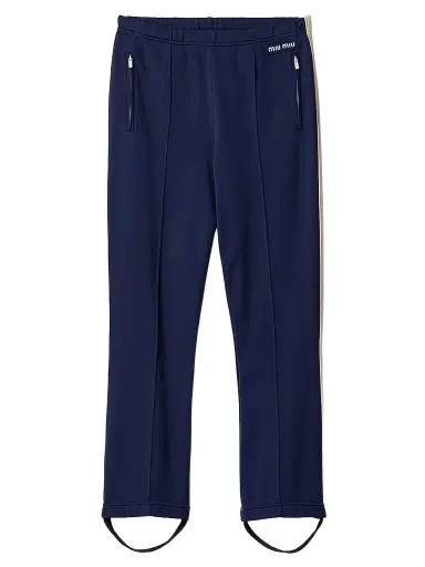 Miu Miu Women's Technical Fabric Pants | Thumbnail 1 Miu Miu Women's Technical Fabric Pants | Thumbnail 1