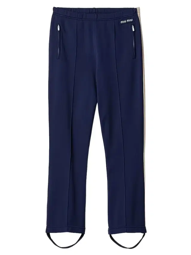 Miu Miu Women's Technical Fabric Pants - Blue
