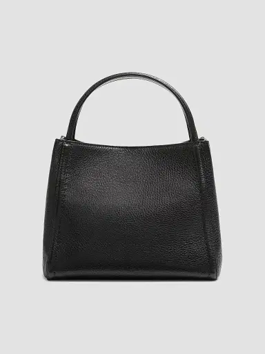 Valentino Garavani Women's Alltime Medium Handbag in Grainy Calfskin - Black | Thumbnail 4 Valentino Garavani Women's Alltime Medium Handbag in Grainy Calfskin - Black | Thumbnail 4