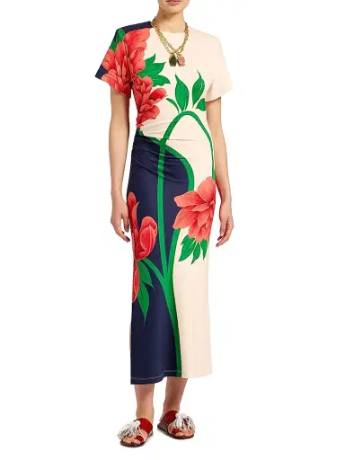 La DoubleJ Women's Lela Dress - Queen Peony - Size XS | Thumbnail 3 La DoubleJ Women's Lela Dress - Queen Peony - Size XS | Thumbnail 3