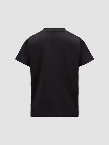 Moncler Little Boy's & Boy's Crew Neck in Cotton - Black - Size 10 | Thumbnail 2