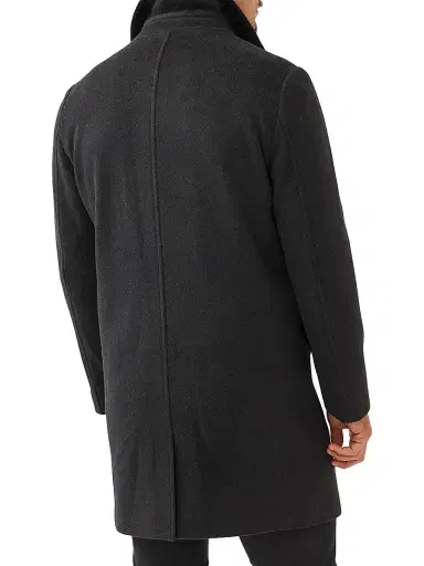 Rodd & Gunn Men's Archers Wool & Cashmere-Blend Coat - Granite - Size XS | Thumbnail 4 Rodd & Gunn Men's Archers Wool & Cashmere-Blend Coat - Granite - Size XS | Thumbnail 4