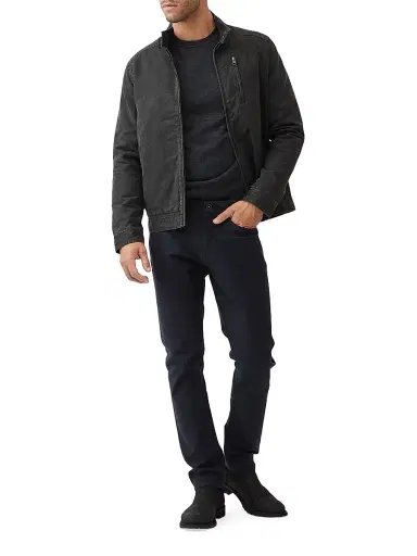 Rodd & Gunn Men's Ferndale Wool Crewneck Sweater - Charcoal Marle - Size XXL | Thumbnail 2 Rodd & Gunn Men's Ferndale Wool Crewneck Sweater - Charcoal Marle - Size XXL | Thumbnail 2