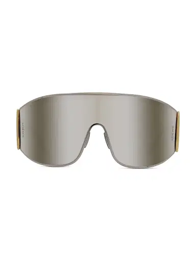 Loewe Women's Signature Mirrored Wrap Sunglasses | Thumbnail 2