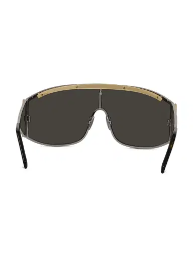 Loewe Women's Signature Mirrored Wrap Sunglasses | Thumbnail 5