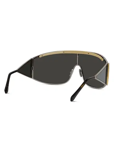 Loewe Women's Signature Mirrored Wrap Sunglasses | Thumbnail 6