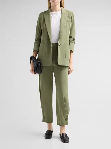 Veronica Beard Women's Stapleton Buttoned Pants | Thumbnail 2 Veronica Beard Women's Stapleton Buttoned Pants | Thumbnail 2