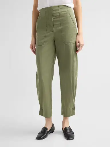 Veronica Beard Women's Stapleton Buttoned Pants | Thumbnail 4 Veronica Beard Women's Stapleton Buttoned Pants | Thumbnail 4