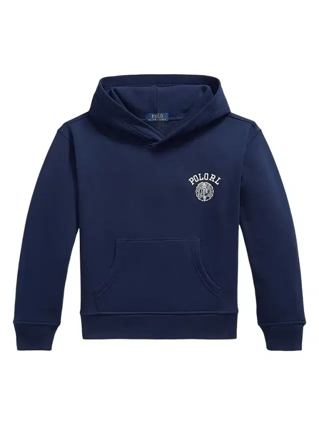 Polo Ralph Lauren Little Boy's & Boy's Big Fit Logo Fleece Hoodie - Refined Navy