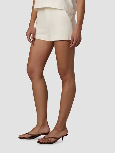 Joe's Jeans Women's The Karter Trouser Shorts - Milk - Size 32 | Thumbnail 4