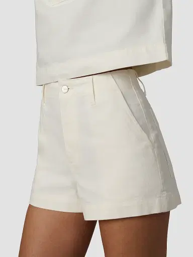 Joe's Jeans Women's The Karter Trouser Shorts - Milk - Size 32 | Thumbnail 6