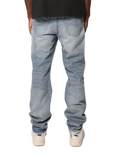 Purple Brand Men's Sun-Faded Hickory Light Indigo Straight-Leg Jeans - Light Indigo - Size 40 | Thumbnail 2 Purple Brand Men's Sun-Faded Hickory Light Indigo Straight-Leg Jeans - Light Indigo - Size 40 | Thumbnail 2