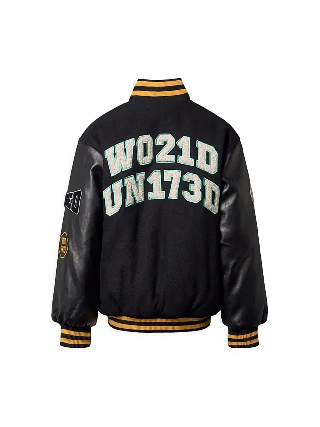 Little Boy's & Boy's Hani Baseball Jacket - Black