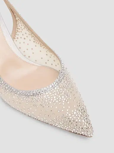 Gianvito Rossi Women's Regina 55MM Kitten Heel Slingback Pumps | Thumbnail 3 Gianvito Rossi Women's Regina 55MM Kitten Heel Slingback Pumps | Thumbnail 3