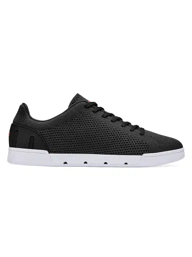 SWIMS Men's Breeze Tennis Knit Low-Top Sneakers - Black - Size 14 | Thumbnail 1 SWIMS Men's Breeze Tennis Knit Low-Top Sneakers - Black - Size 14 | Thumbnail 1