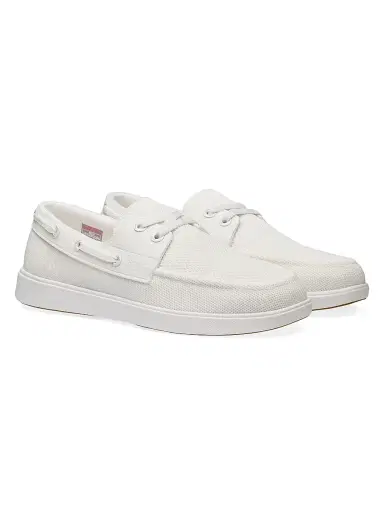 SWIMS Men's Breeze Boat Shoes - White Gum - Size 15 | Thumbnail 2