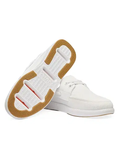 SWIMS Men's Breeze Boat Shoes - White Gum - Size 15 | Thumbnail 4