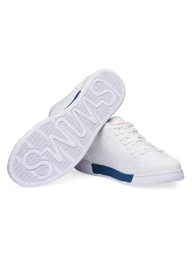 SWIMS Men's Breeze Tennis Knit Low-Top Sneakers - White Ensign Blue - Size 15 | Thumbnail 4 SWIMS Men's Breeze Tennis Knit Low-Top Sneakers - White Ensign Blue - Size 15 | Thumbnail 4